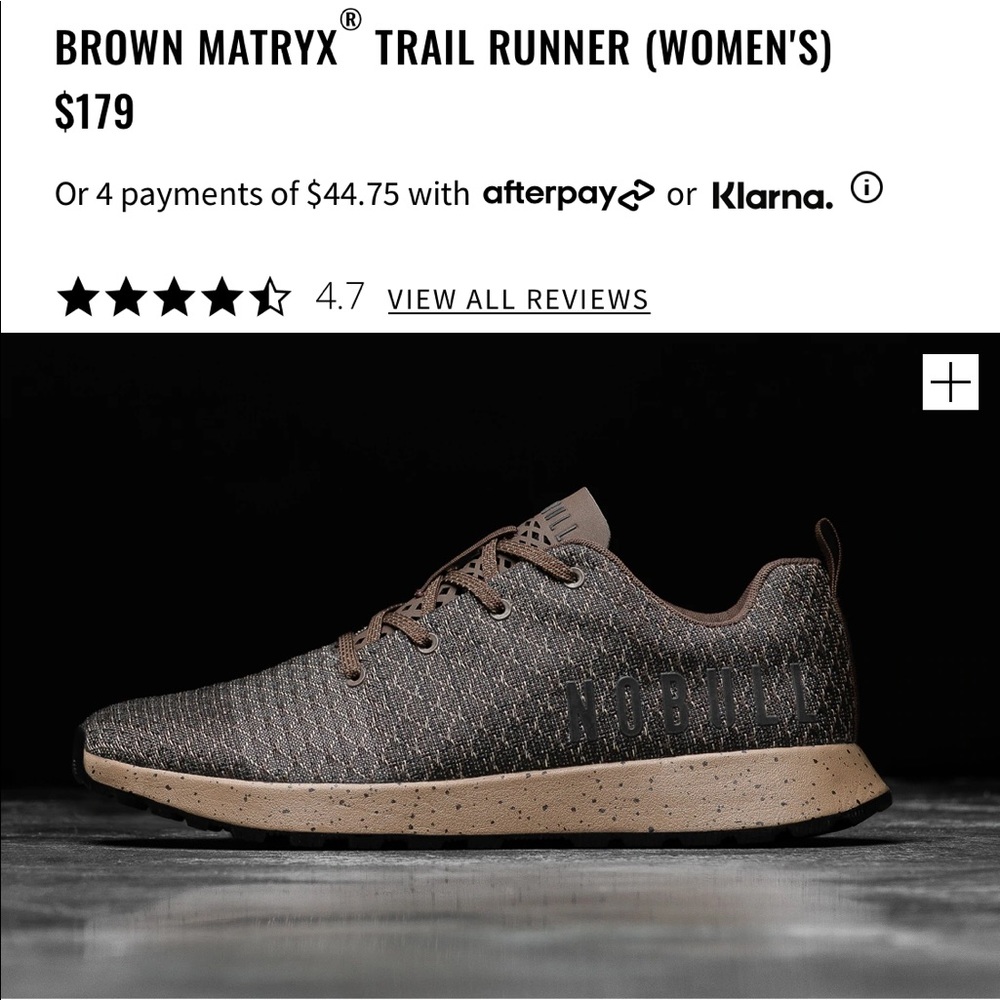 Brown matryx runner no bull